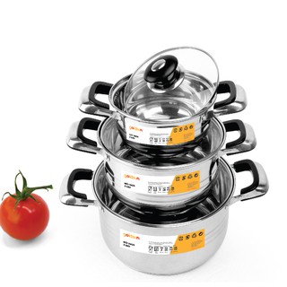 Bộ nồi inox Goldsun GP16-3306SG