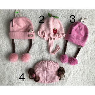 Mũ cho bé gái 6m-2y