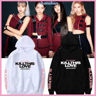 Men Women Fashion 3D Printing BLACKPINK KILL THIS LOVE Velvet Hoodies