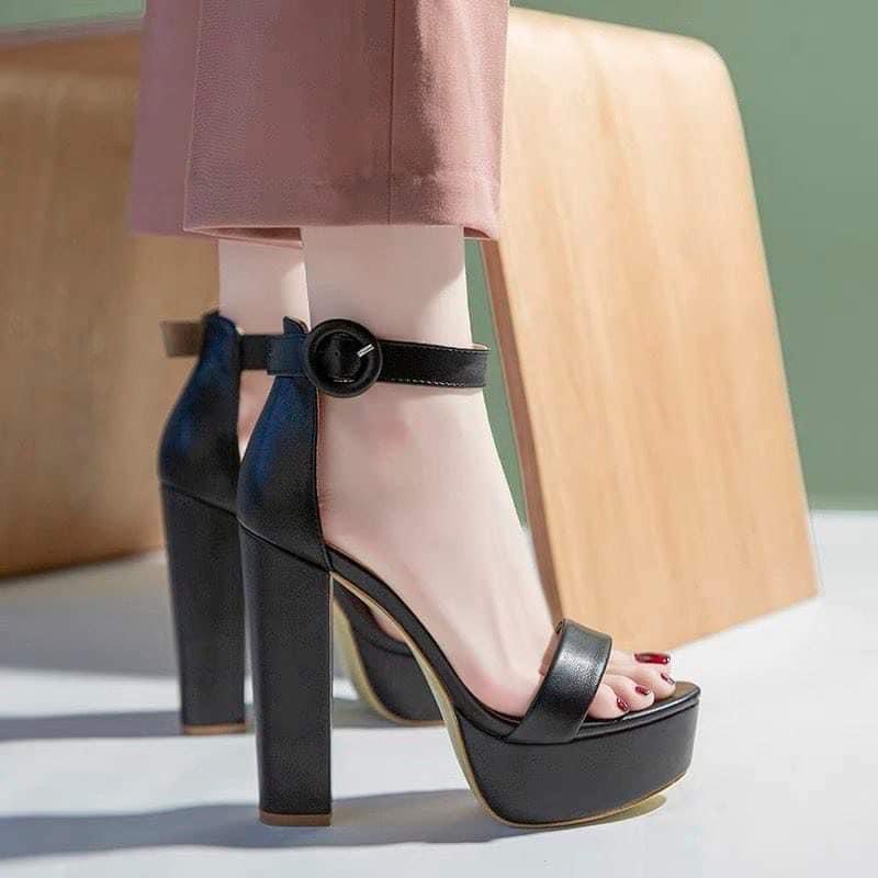 GIÀY CAO GÓT SANDAL BIGTREE 13CM ĐẾ VUÔNG SIÊU CHẮC CHẮN
