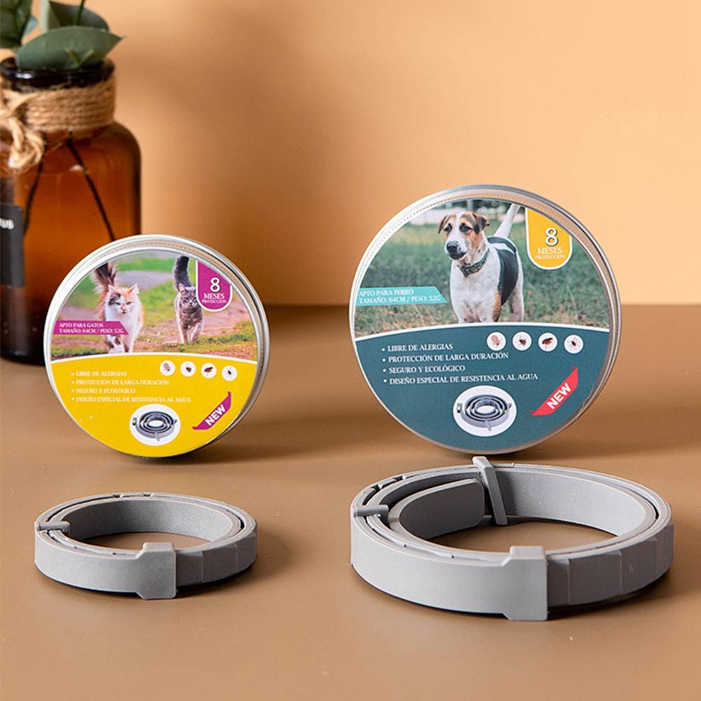 YIYU Vòng Cổ Chống Bọ Chét Chống Nước Dễ Thương Có Thể Điều Chỉnh Cho Cún Cưng 1