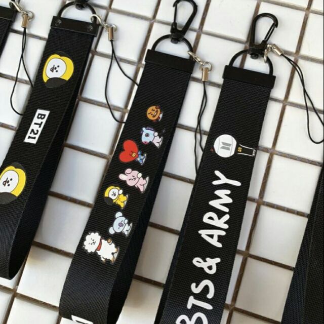 Móc khoá nametag BT21 vui nhộn