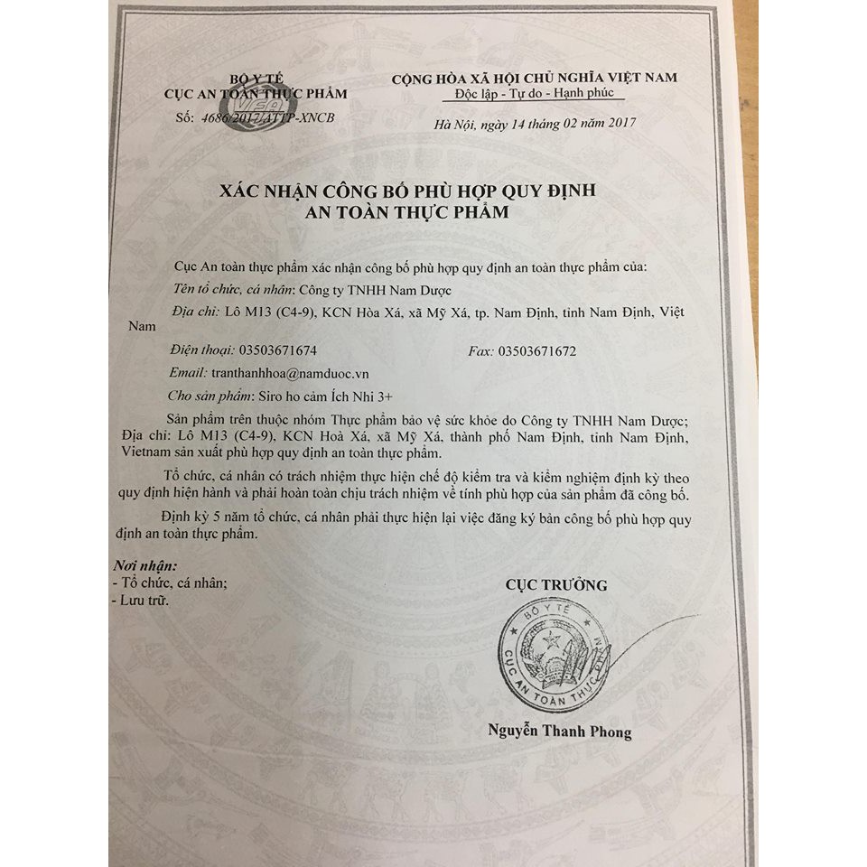 ÍCH NHI 3+ - GIÚP GIẢM HO GIẢI CẢM LOÃNG ĐỜM