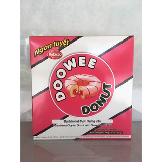 FREESHIP/Bánh Donut kem hương dâu 300g