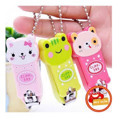 Dụng Cụ Bấm Móng Tay Móc Khóa Ngộ Nghĩnh - Móc Khóa Bấm Móng Tay Hình Thú 1489 Shop Đức Tài Store