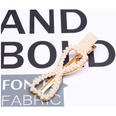 KẸP TÓC NHIỀU KIỂU HOT TREND PK100 ĐÍNH HẠT NGỌC NHÂN TẠO CỰC ĐẸP