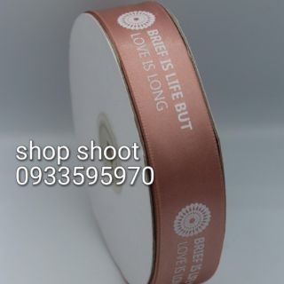 RUY BĂNG LỤA 3 PHÂN CHỮ  love is long
