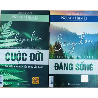 Sách - Combo Chấp Nhận Cuộc Đời + Sống Đời Đáng Sống