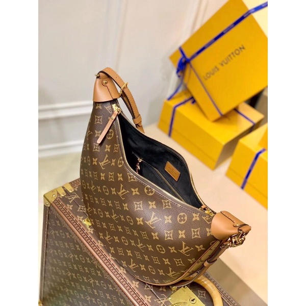 Túi LV Over the Moon new fullbox túi vải 2 dây da và xích vàng đựng cả thế giới❤️