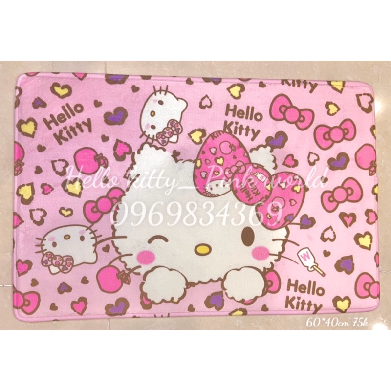 Thảm dặm chân Hello kitty