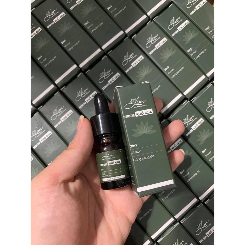 Serum khổ qua, mướp đắng handmade Lim farm - 100% nguyên chất - giảm mụn, sáng da, chăm sóc da mặt hiệu quả cho chị em | BigBuy360 - bigbuy360.vn