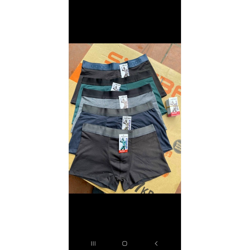 Quần lót nam mềm mại co giãn, Sịp nam đùi Full size 35kg - 99kg Đồ lót tam giác chéo Nhiều màu Giao ngẫu nhiên -anhsonnd