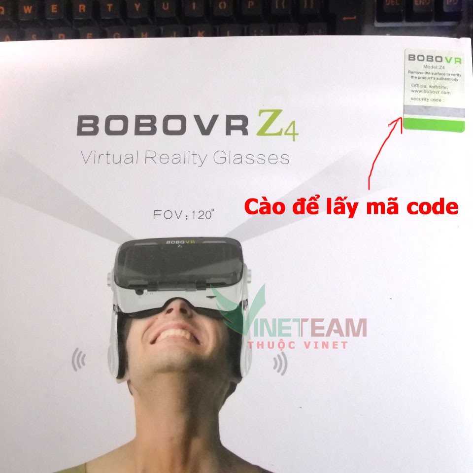 [Mã 44ELSALE2 giảm 7% đơn 300K] [SUPER SALE][CHÍNH HÃNG] KÍNH THỰC TẾ ẢO VR BOBO Z4 -DC1247