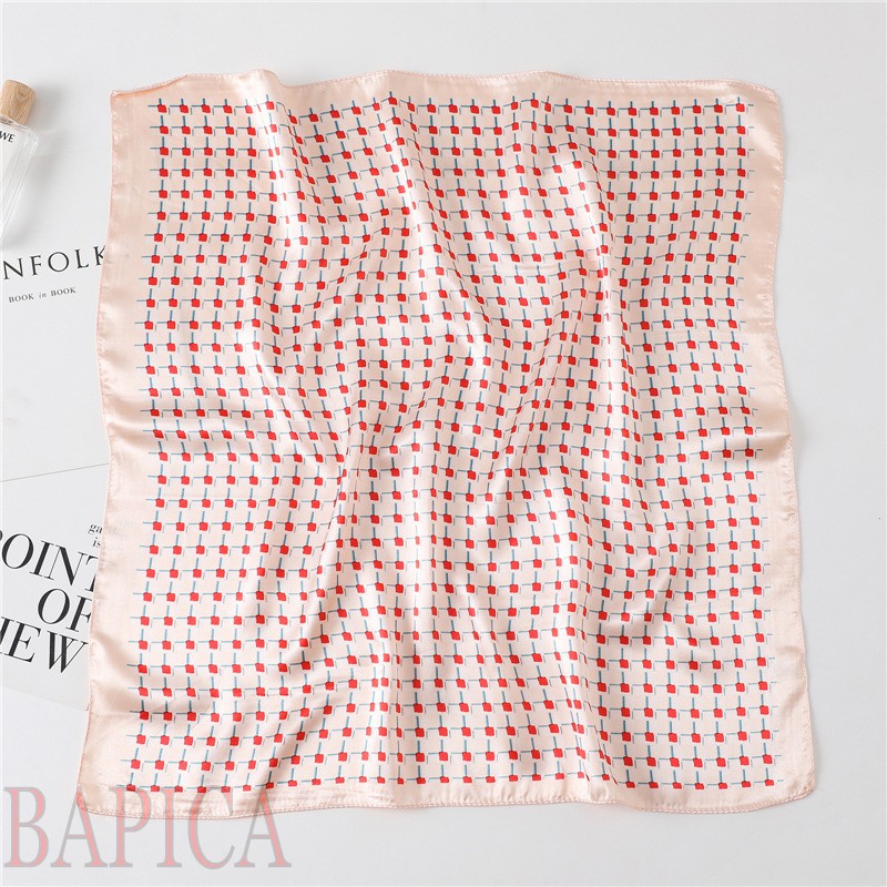 Khăn turban quàng cổ đội đầu áo bandana lụa vuông,khăn turban thời trang A13