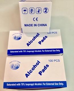Bông tẩm cồn ướt  100 cái
