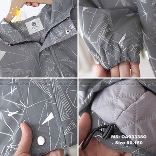 ÁO KHOÁC GIÓ PHẢN QUANG CHO BÉ - OA033
