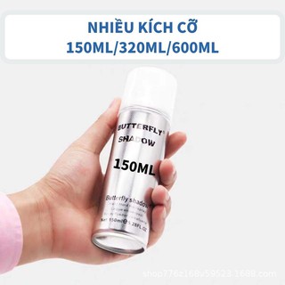 Gôm xịt tóc Butterfly Shadow 150ml 320ml 600ml - Gôm xịt tóc nam nữ, Gôm bạc giữ nếp. Keo xịt tạo kiểu GM01