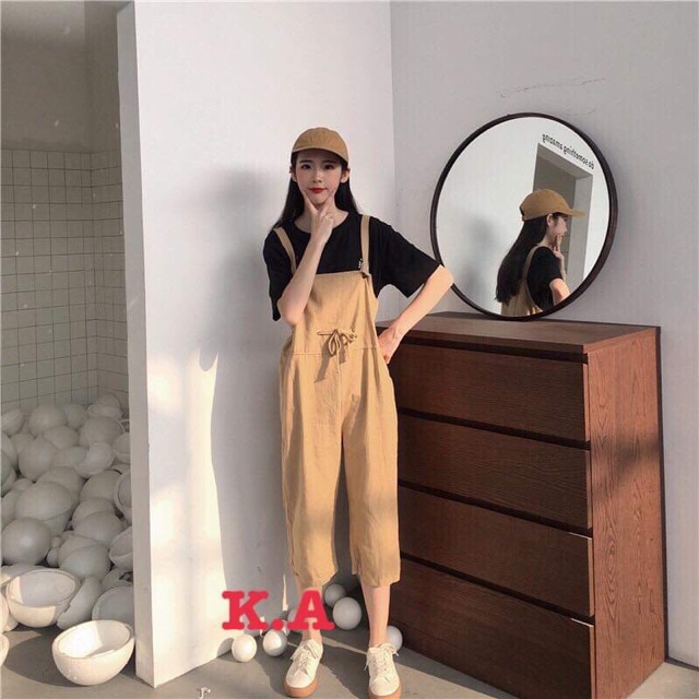 Yếm quần kaki buộc eo KAN0519 | BigBuy360 - bigbuy360.vn