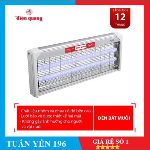 Đèn bắt muỗi Điện Quang ✨FREESHIP✨ ĐQ EML04L ( 635x65x247mm )