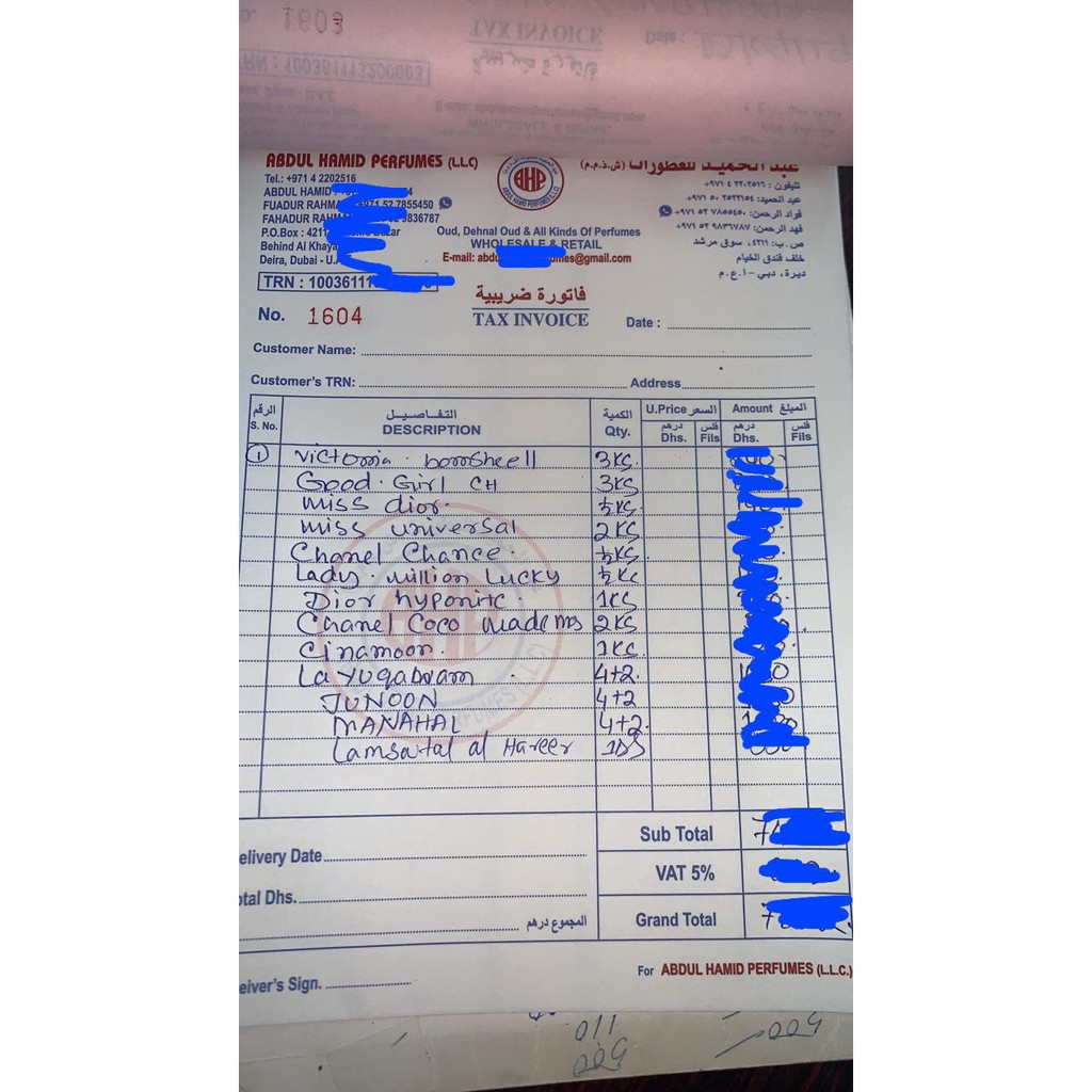 Tinh Dầu Nước Hoa Dubai Mini Chính Hãng Dạng Lăn 5ml Mùi Thơm Hot Hit NAM/ NỮ - HABA DUBAI | Thế Giới Skin Care