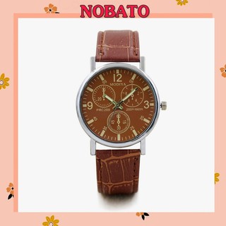 Đồng hồ nam Modiya thời trang cao cấp dây da DH97