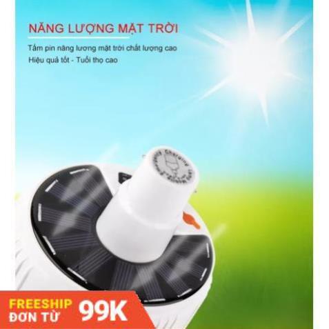 BÓNG ĐÈN 5 CÁNH HOA SIÊU SÁNG CÓ THỂ SẠC BẰNG NĂNG LƯƠNG MẶT TRỜI