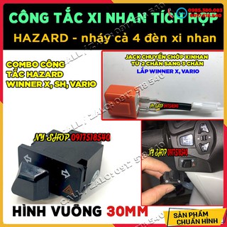 COMBO CÔNG TẮC XINHAN TÍCH HỢP ƯU TIÊN CHO WINNER X, SH VIỆT, SH MODE, AB 2015 - AB 2020, SH 2020