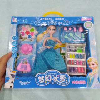 Bộ đồ chơi búp bê Elsa và phụ kiện thời trang