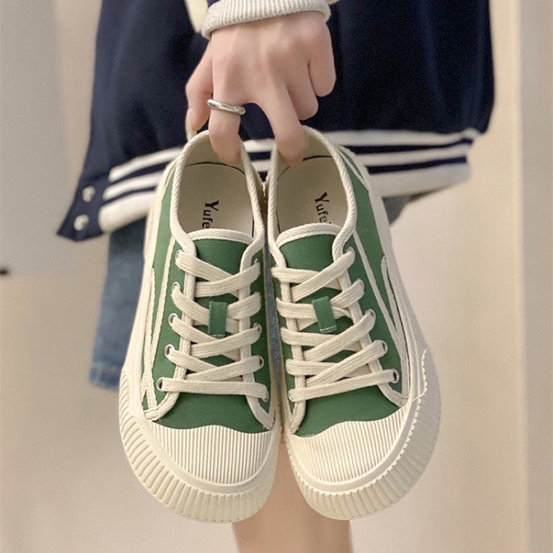 Giầy ba ta nữ 3 màu đen nâu xanh trẻ trung kiểu dáng thời trang Hàn Quốc êm chân Ulzzangshop520