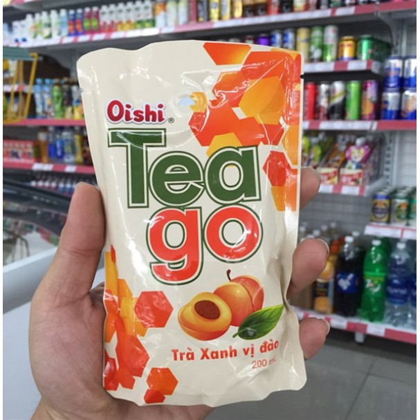 COMBO 5 GÓI Nước trái cây TeaGo - Sunday Oishi 190ml