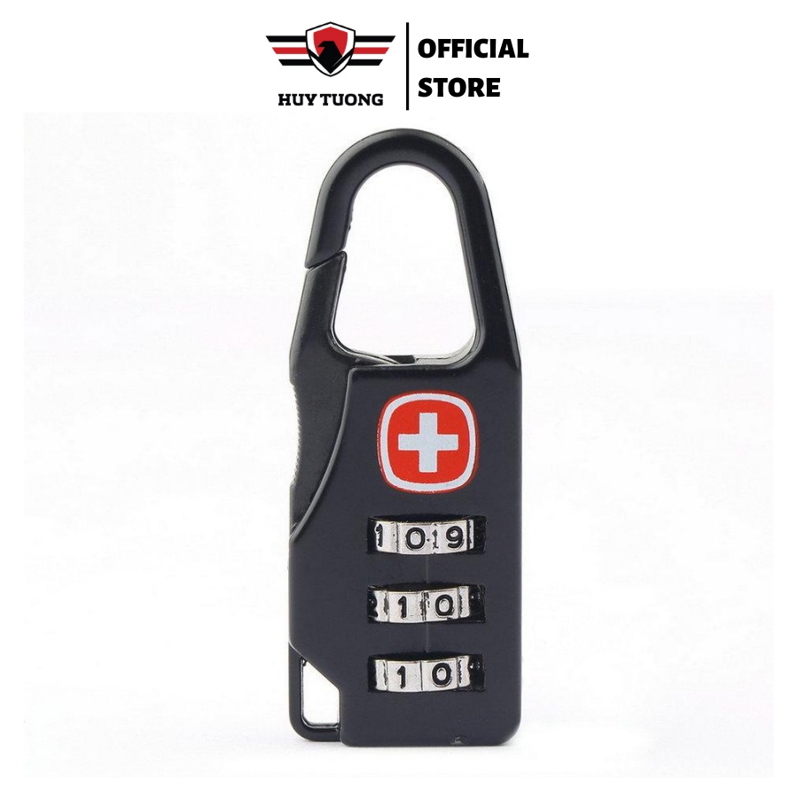 Ổ khóa mã số mini khóa vali du lịch làm từ chất liệu kim loại không gỉ với thiết kế nhỏ gọn đảm bảo an toàn - Huy Tưởng
