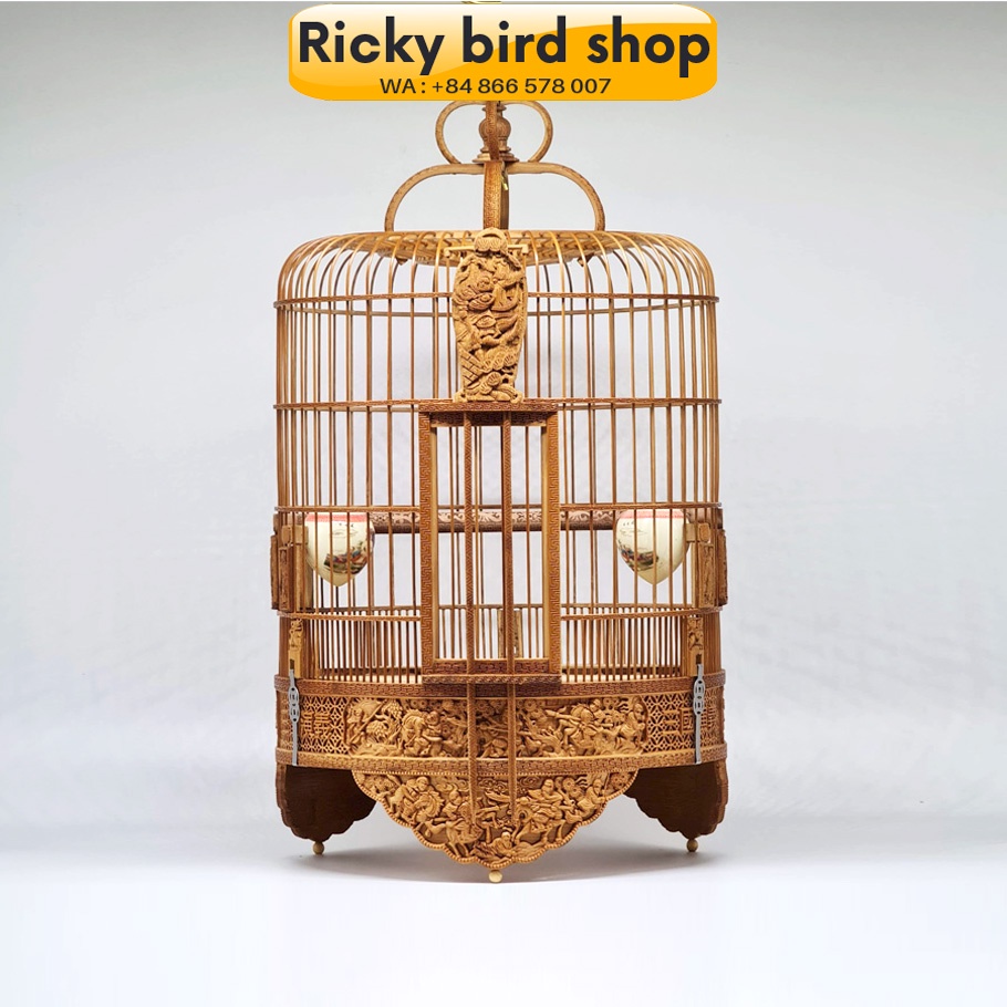 Lồng chim họa mi chạm - Tích Tam Quốc