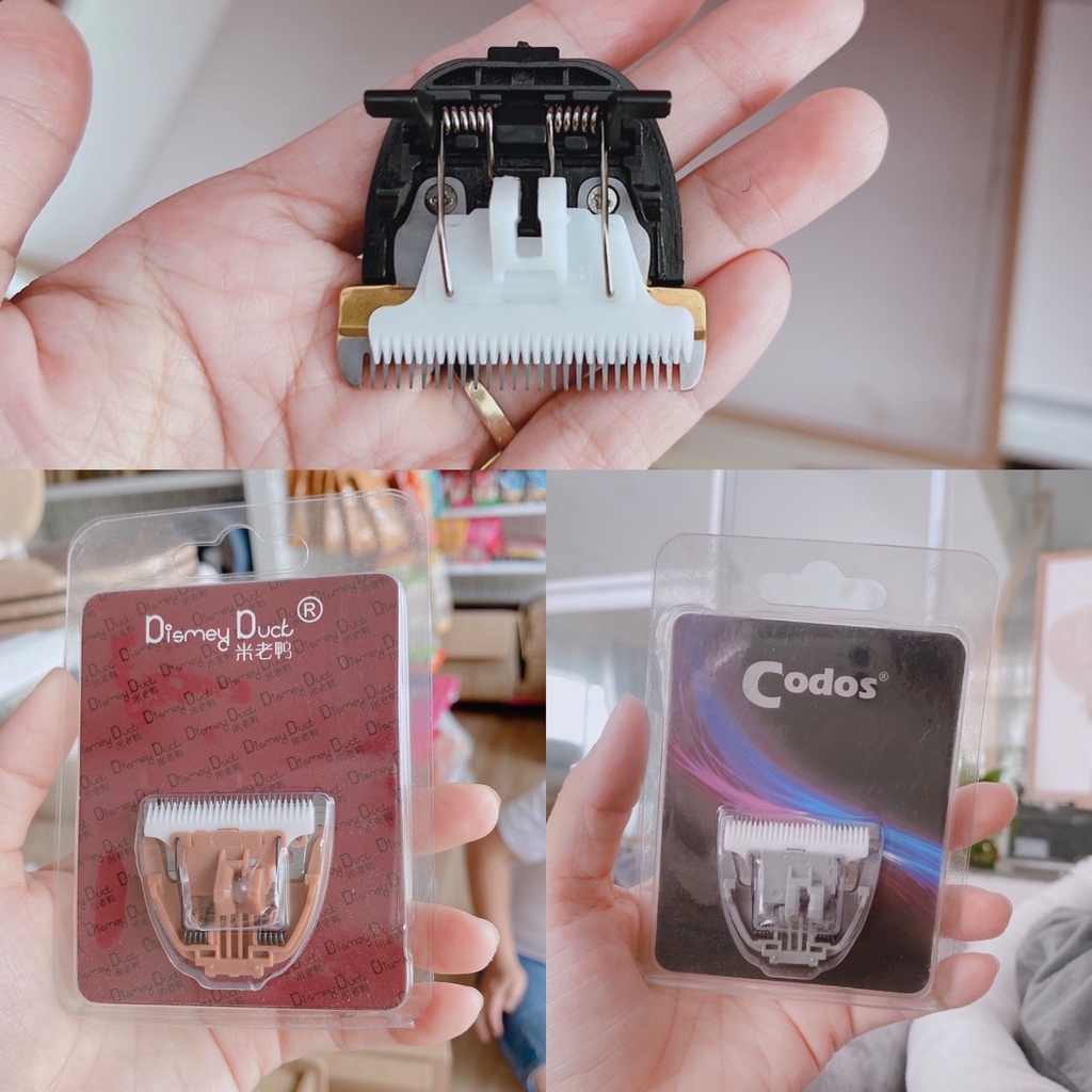 lưỡi tông đơ cạo lông chó mèo CODOS dismey duck clipper