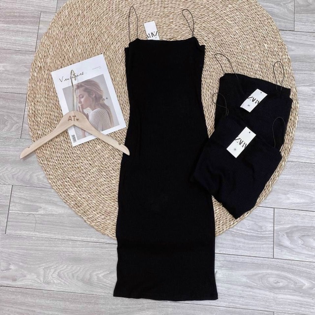 [Mã FAMAYWA2 giảm 10k đơn từ 50k] Váy 2 Dây🎁FREESHIP🎁Váy Maxi Dây Bún Chất Len Tăm Hàng Đẹp (đủ size) | BigBuy360 - bigbuy360.vn