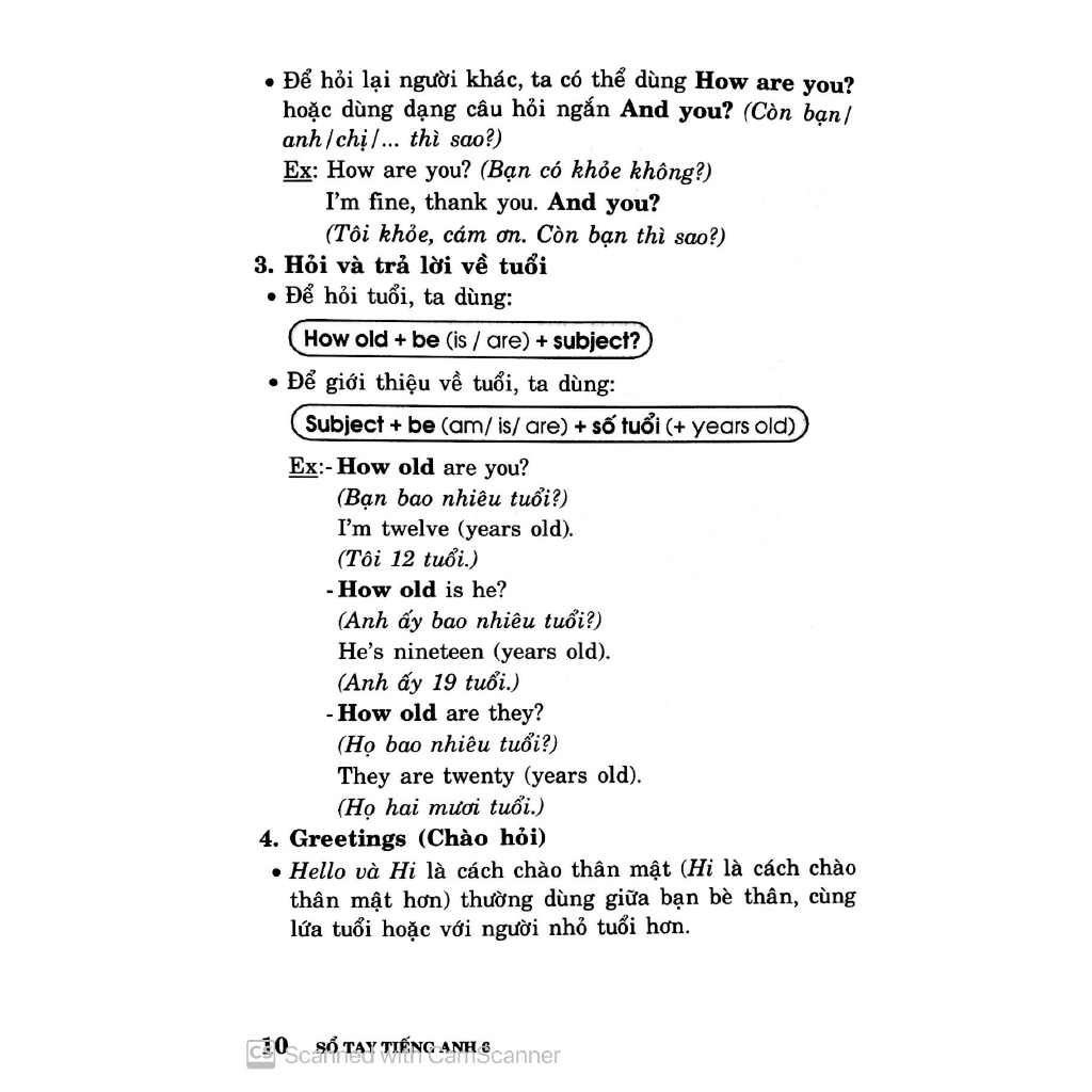 Sách - Sổ Tay Tiếng Anh - Lớp 6