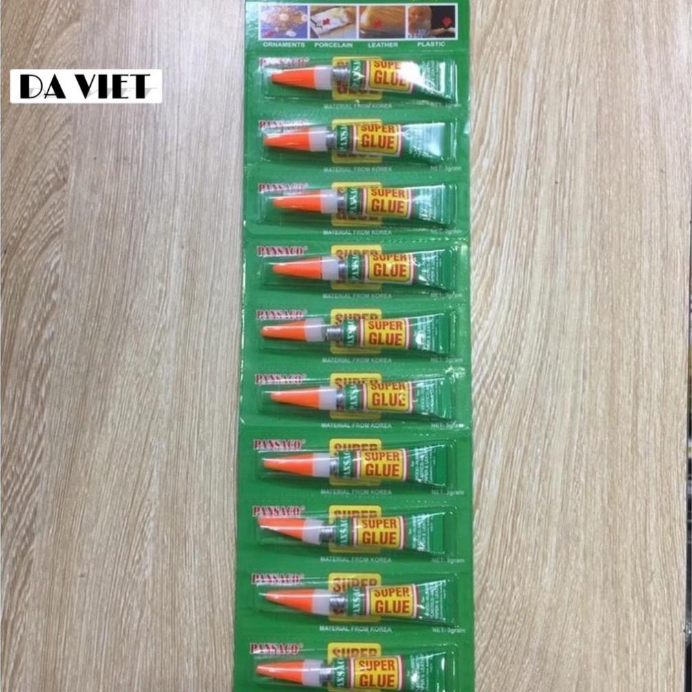 Keo dán siêu dính SUPER GLUE chính hãng 100% PANSACO thuận tiện xử lý giày dép hư hỏng siêu nhanh, Cực Dính