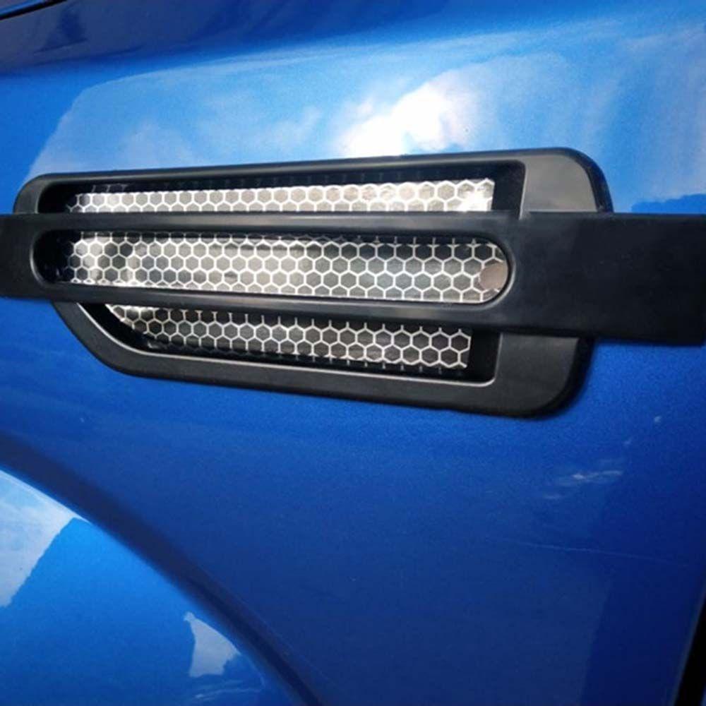 Miếng Dán 3D Giả Lưới Thông Dụng Trang Trí Lỗ Thông Gió Xe Hơi VANES1