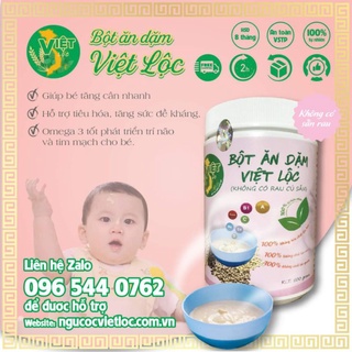 Bột ăn dặm cho bé _Việt Lộc