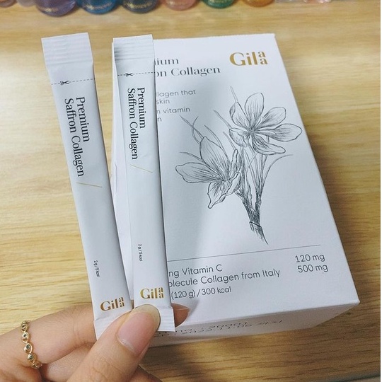 Collagen Gilaa Cao Cấp Kết Hợp Saffron | Thế Giới Skin Care