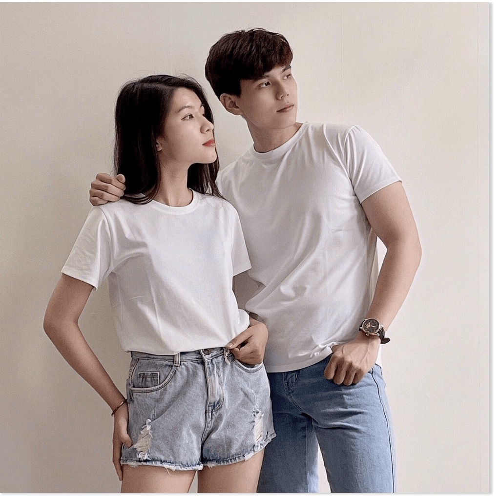 Áo thun cổ tron hottrend NAM NỮ NGẮN TAY CỰC ĐẸP CHO CÁC BẠN TRẺ KOKO MI FASHION