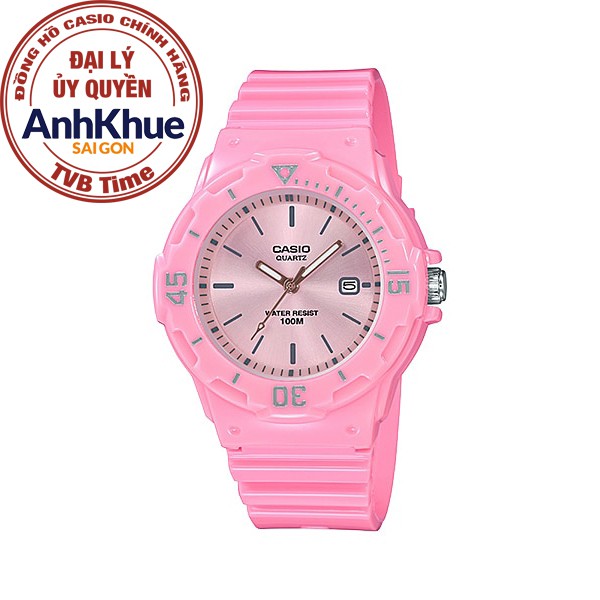 Đồng hồ nữ dây nhựa Casio chính hãng Anh Khuê LRW-200H-4E4VDF (34mm)