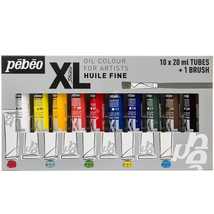 SET 10 MÀU SƠN DẦU CAO CẤP PEBEO ĐẾN TỪ PHÁP