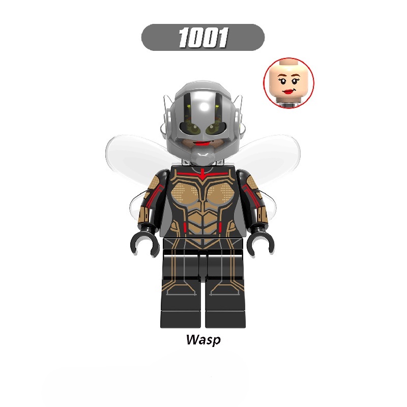 Đồ chơi khối xây dựng hạt nhỏ Đồ chơi lắp ráp Marvel minifigures mô hình nhân vật trong phim
