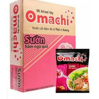Mỳ tôm omachi Bò, sươn 30gói