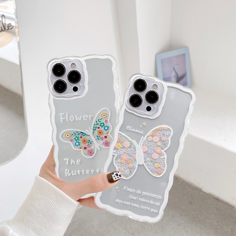 Ốp lưng iphone trong lượn sóng the butterfly 6/6plus/7/7plus/8/8plus/xs/11/12/13/pro/max/plus/promax-Sale Hot A3-16