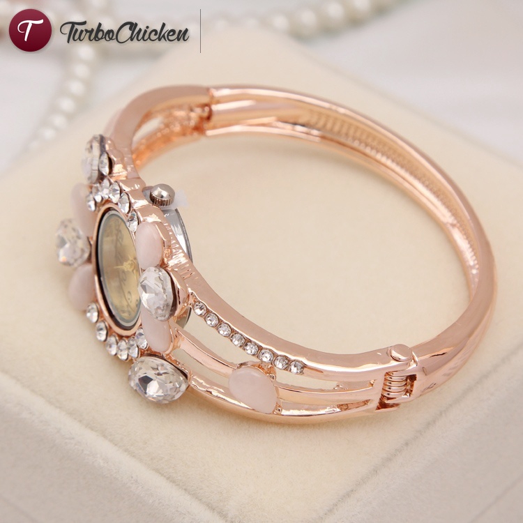 Đồng Hồ Đeo Tay Đính Đá Thời Trang Cho Nữ