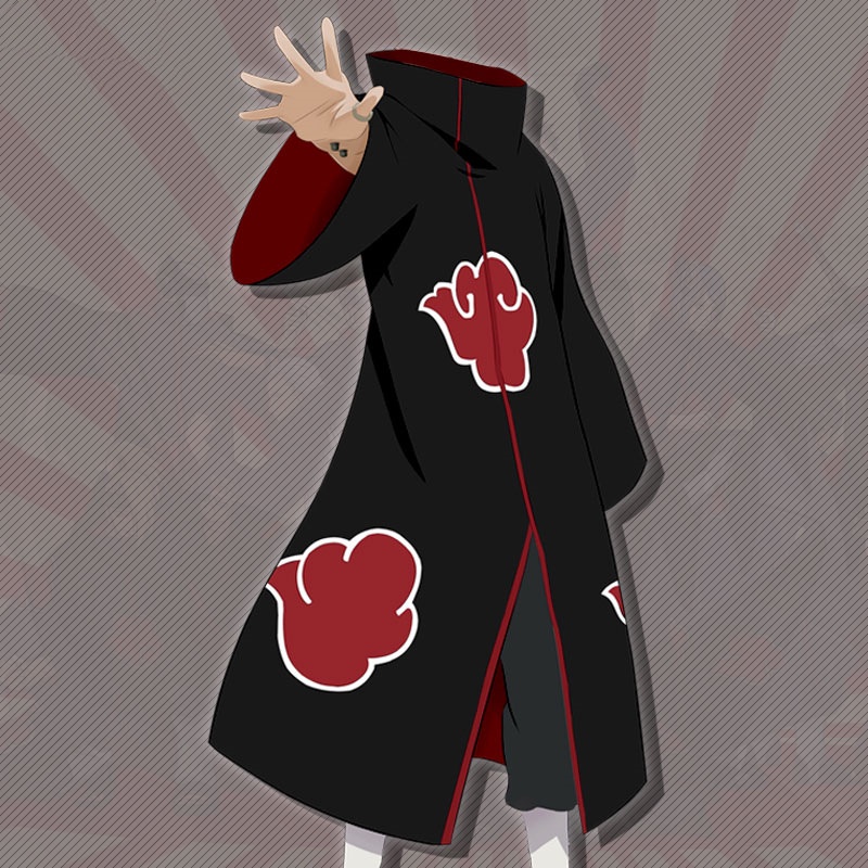 Áo Choàng Dùng Hóa Trang Nhân Vật Anime Naruto Độc Đáo