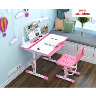Bàn ghế học sinh thông minh chống gù chống cận BHS01