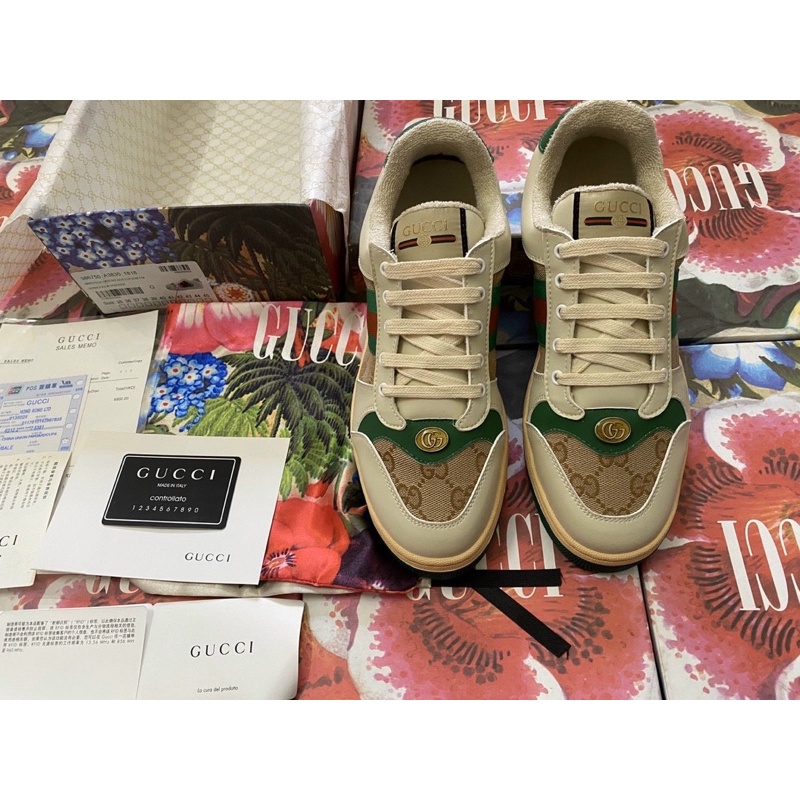 Giày gucii sơn tùng hộp hoa