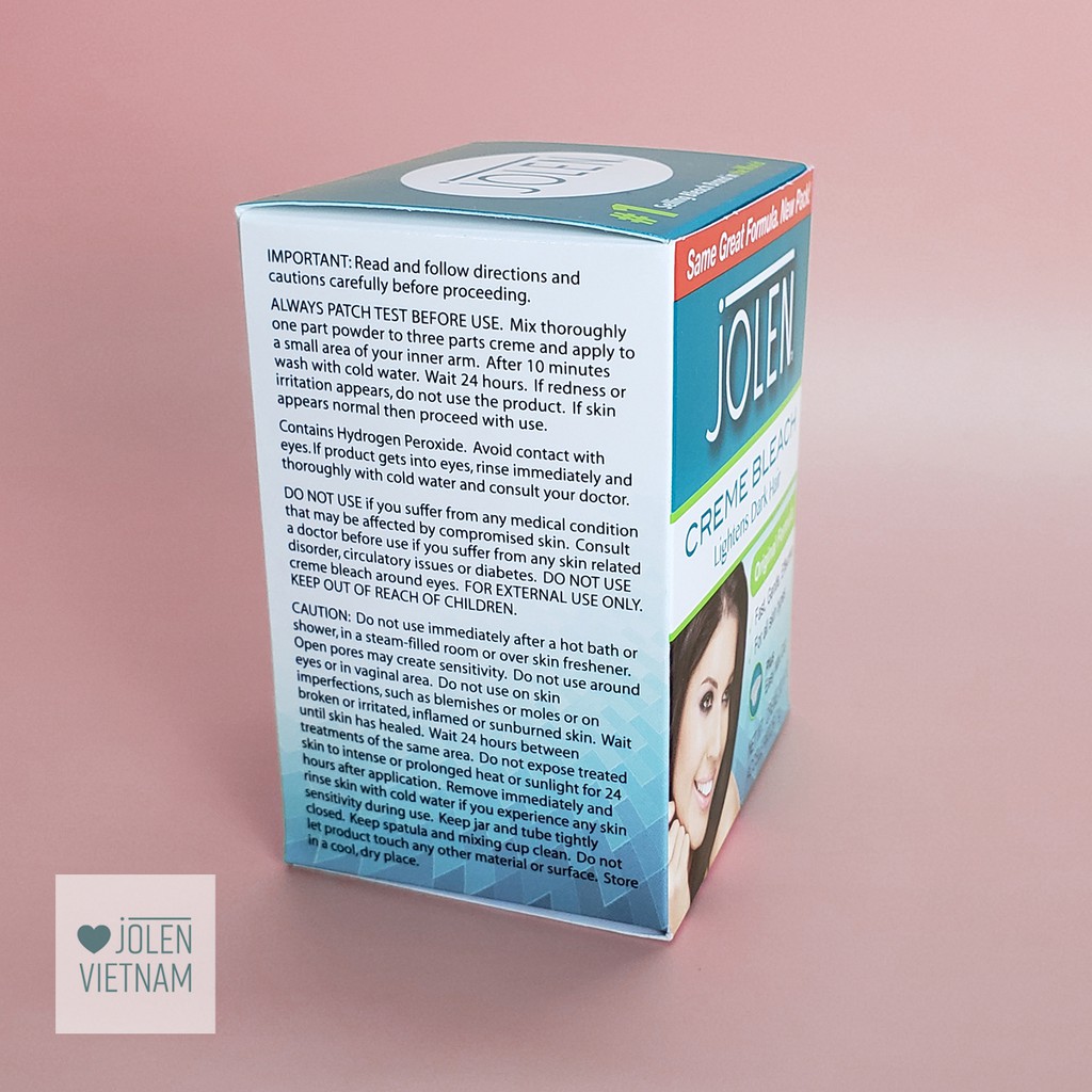 Kem Tẩy Màu Lông Jolen 37gr - Nhập UK (Kem Làm Nhạt Màu Lông) | BigBuy360 - bigbuy360.vn